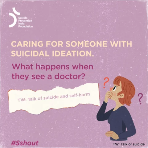 Caring for someone with suicidal ideation